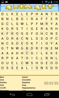 Screenshot of Find that Word! Mobile